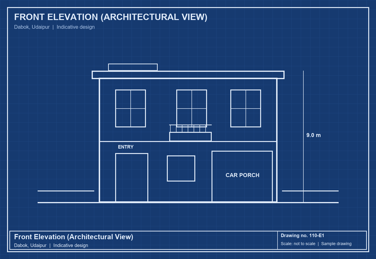 Front elevation (architectural view)