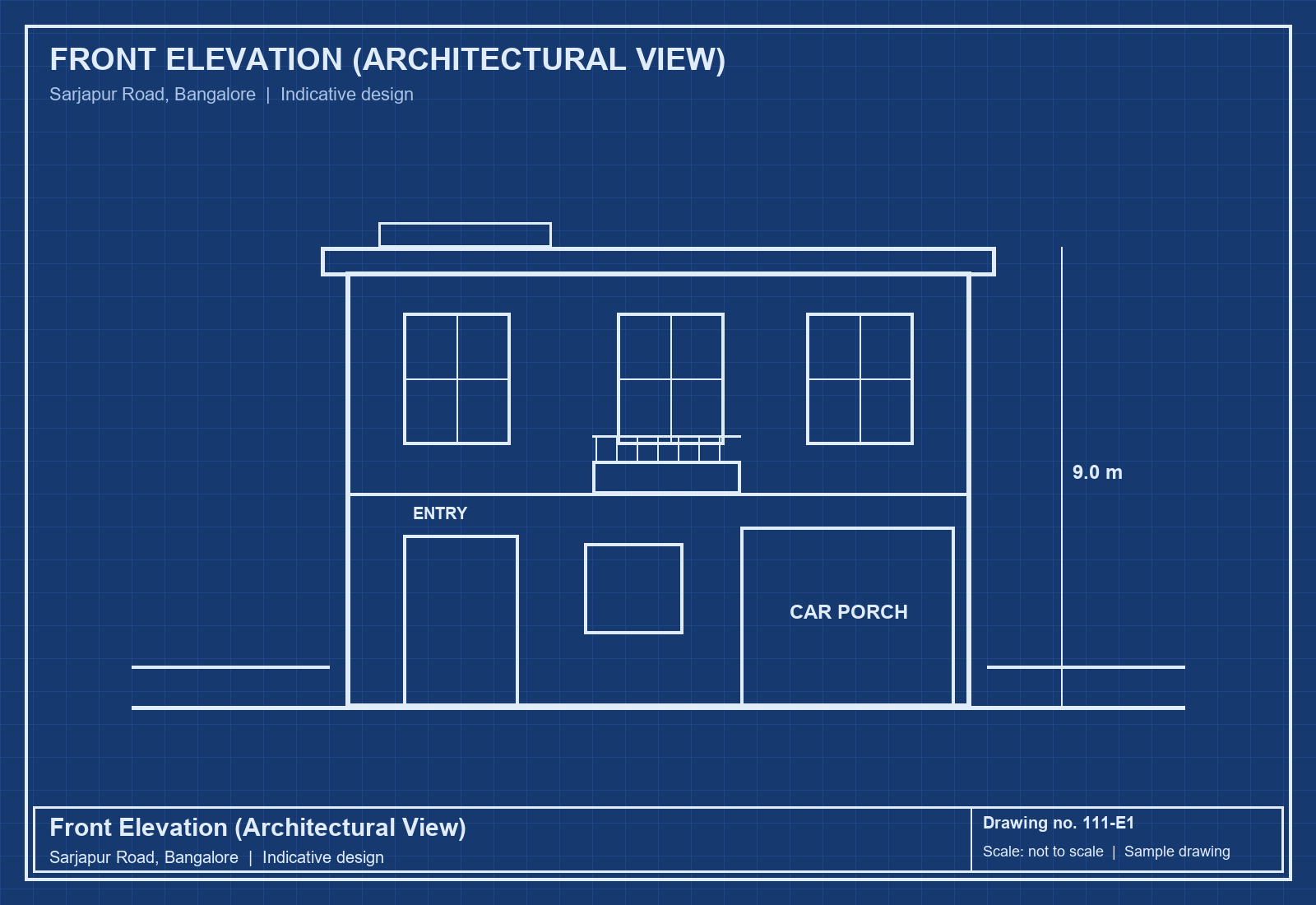 Front elevation (architectural view)